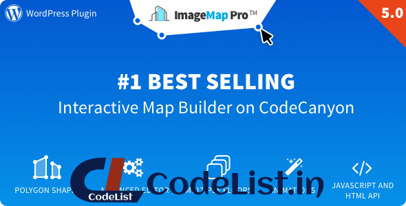 Image Map Pro v5.6.9 – jQuery SVG Map Builder