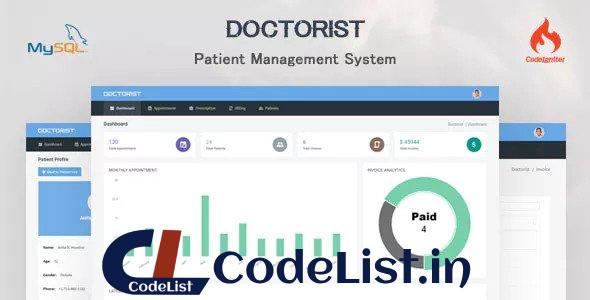 Doctorist v1.0 – Patient Management System