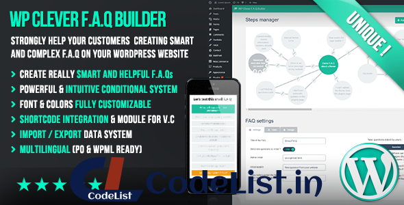 WP Clever FAQ Builder v1.43 – Smart support tool