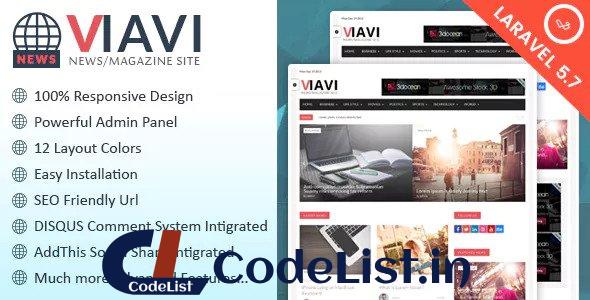 Viavi v1.0.3 – News, Magazine, Blog Script