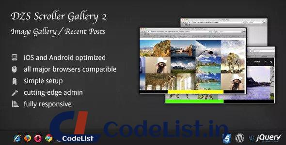 Scroller Gallery 2 v1.4.1 – Recent Posts Teaser