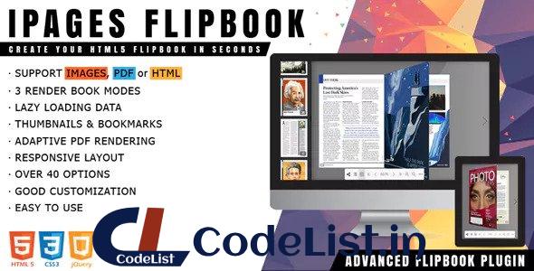 iPages Flipbook v1.3.4 – jQuery Plugin