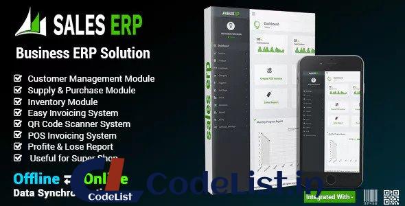 ERP v8.1.0 – Business ERP Solution / Product / Shop / Company Management – nulled