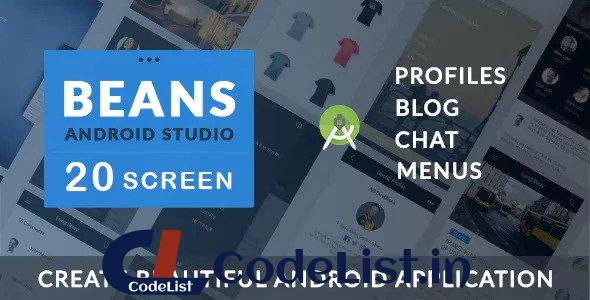 BEANS UI KIT – Android App template