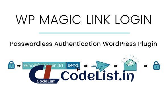 WP Magic Link Login v1.5.8 – Passwordless Authentication