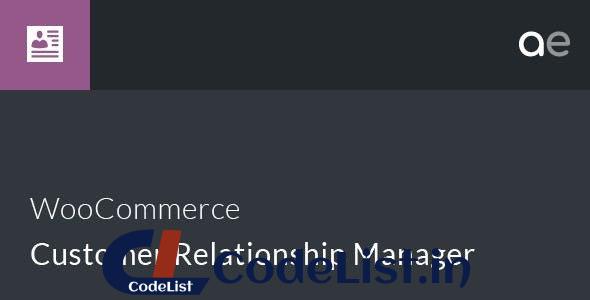 WooCommerce Customer Relationship Manager v3.5.21