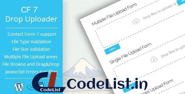 Drop Uploader for CF7 v2.3.1