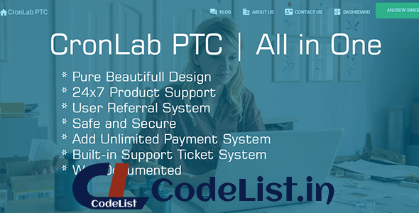 CronLab PTC v3.0 – All in One Script for PTC, HyIp, Crypto Trade & Money Investment