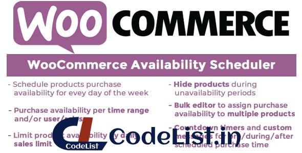 WooCommerce Availability Scheduler v12.1