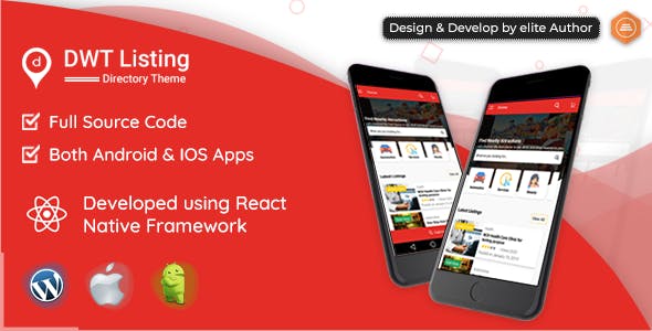 DWT Listing v1.0 – Directory & Listing React Native App