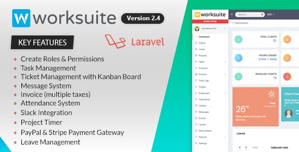 WORKSUITE v2.4 – Project Management System