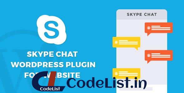 Skype chat plugin for website v1.1.0