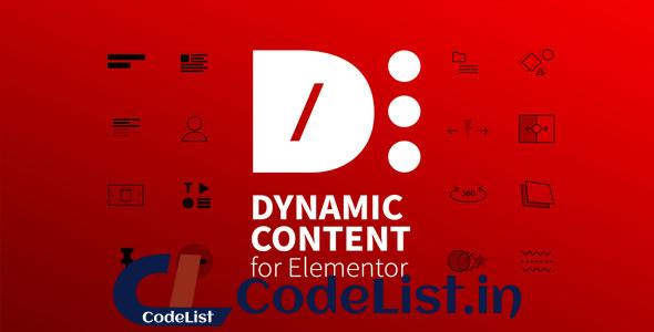 Dynamic Content for Elementor v3.0.17