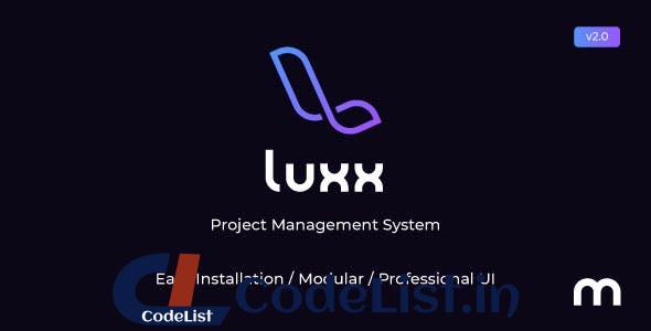 Luxx v2.0 – Clients, Invoices and Projects Management System