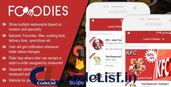 Restaurant Food Delivery & Ordering System With Delivery Boy – Android v1.1.2