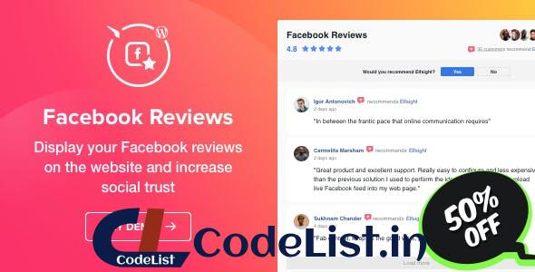 Facebook Reviews v1.2.5 – Facebook Reviews plugin