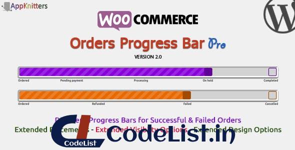 WooCommerce Orders Progress Bar v2.0.1