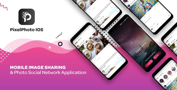 PixelPhoto IOS v1.0.2 – Mobile Image Sharing & Photo Social Network
