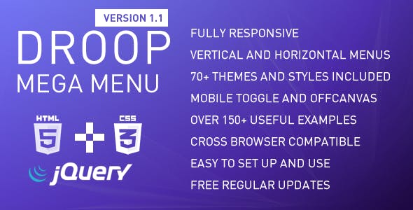 Droop Mega Menu v1.1