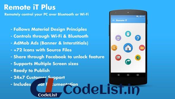 Remote iT Plus 2.0 – Control your PC + Admob + Share