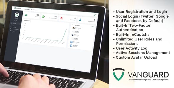 Vanguard v4.0.0 – Advanced PHP Login and User Management