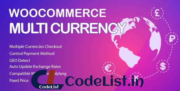 WooCommerce Multi Currency v2.1.8.2 – Currency Switcher