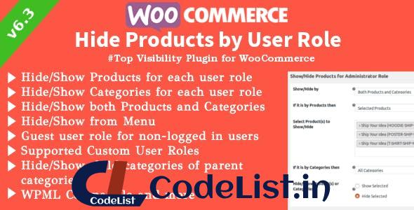 WooCommerce Hide Products v6.3.1