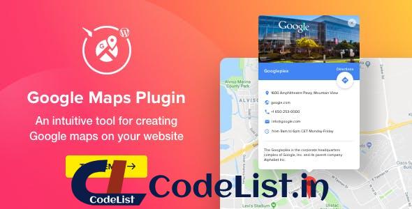 WP Google Maps v2.4.2 – Map Plugin for WordPress