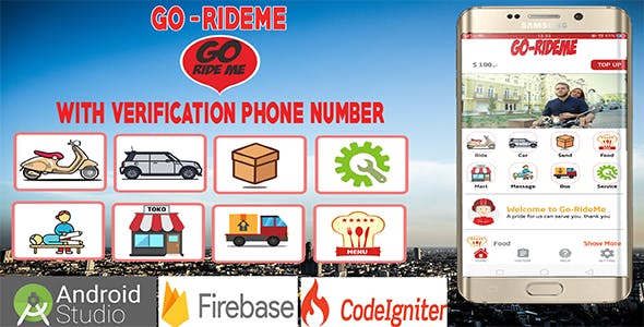 Gorideme – Multi Service Providing App With OTP Verification Phone Number