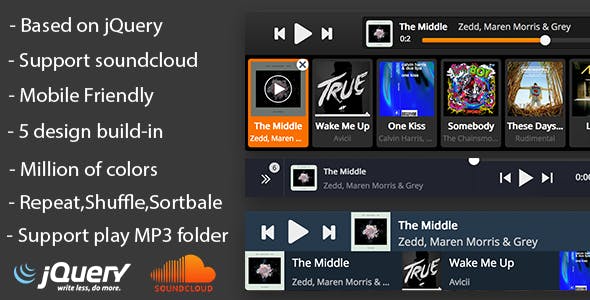 Embed Player – jQuery HTML5 Audio Player