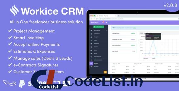 Workice v2.0.5 – The Ultimate Freelancer CRM