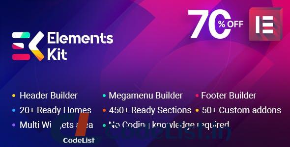 ElementsKit v3.7.0 – The Ultimate Addons for Elementor Page Builder