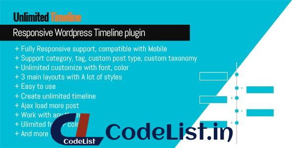 Unlimited Timeline v1.3 – Responsive WordPress plugin