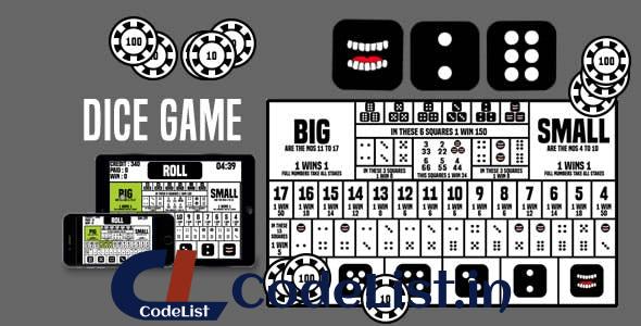 Dice Game – HTML5 Game