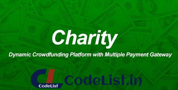 Charity v1.0 – Dynamic Crowdfunding Platform with Multiple Payment Gateway