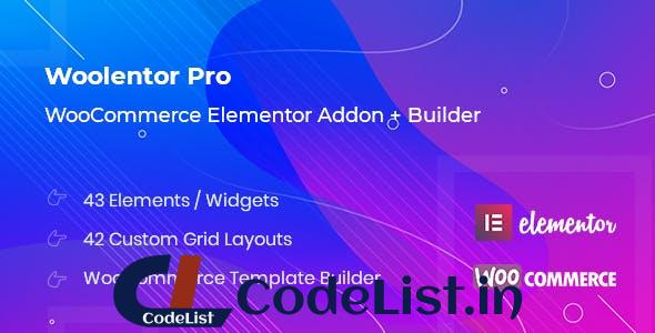 WooLentor Pro v2.5.0 – WooCommerce Elementor Addons