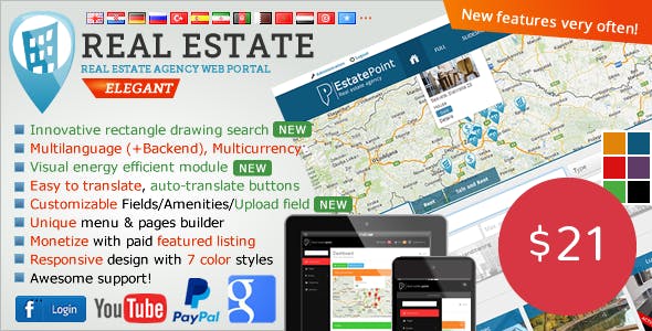 Real Estate Agency Portal v1.6.6 – nulled