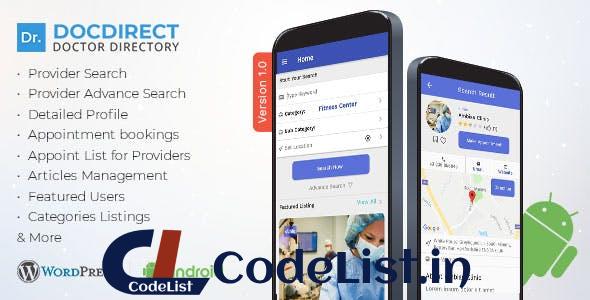 DocDirect App v1.0.1 – Doctor Directory Android Native App