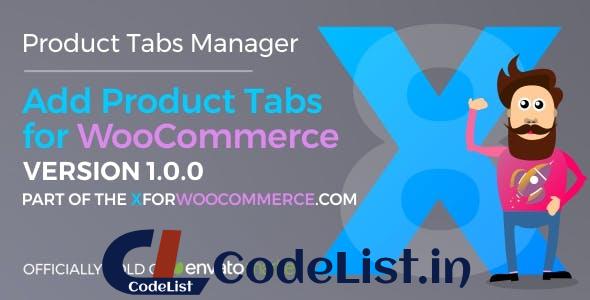 Add Product Tabs for WooCommerce v1.4.1