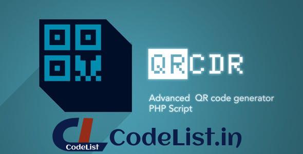 QRcdr v3.1 – responsive QR Code generator