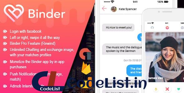 Binder v13.9 – Dating clone App with admin panel – Android