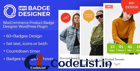 Woo Badge Designer v4.0.1 – WooCommerce Product Badge Designer WordPress Plugin