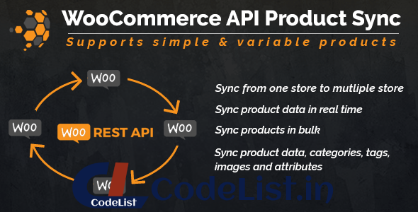 WooCommerce to WooCommerce Product Synchronization Via API v1.1.0