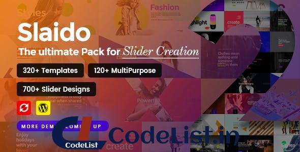 Slaido v2.0.4 – ZIPs Pack for Slider Revolution