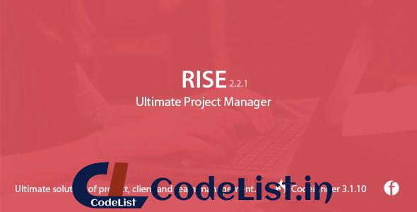 RISE v2.2.1 – Ultimate Project Manager – nulled