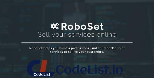 RoboSet v1.0.13 – Sell your services online – nulled