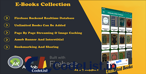 Books Collection App with FireBase