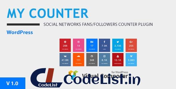 MY-Counter v1.0.0 – Visual Composer Addon & WordPress Widget