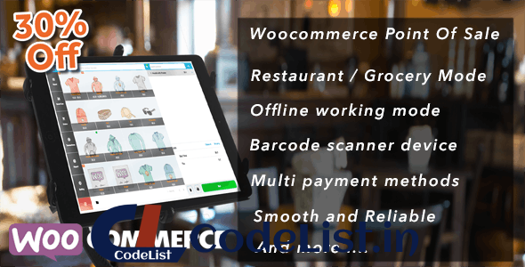 Openpos v3.9.0 – WooCommerce Point Of Sale (POS)