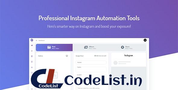 Autobot Instagram – Instagram Automation Tools with Schedule